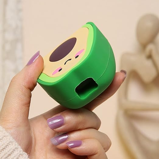 Avocado Silicone I Phone Charger Protecter