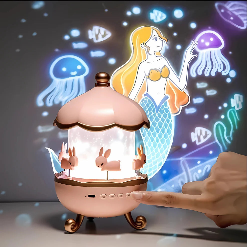 Dreamy Star Bunny Projector