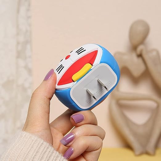 Doremon Silicone I Phone Charger Protecter