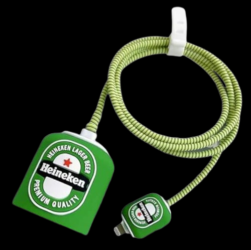 Heineken Silicone I Phone Charger Protecter