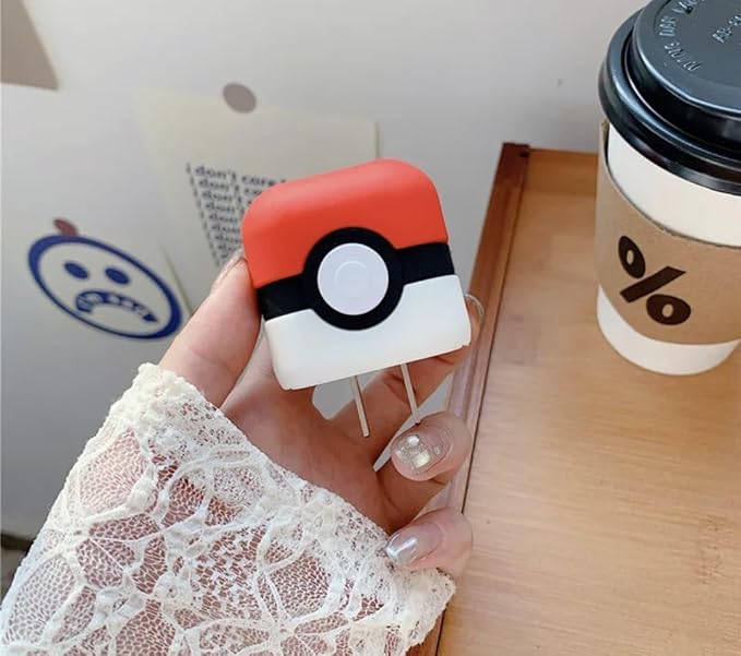 Pokemon Silicone I Phone Charger Protecter