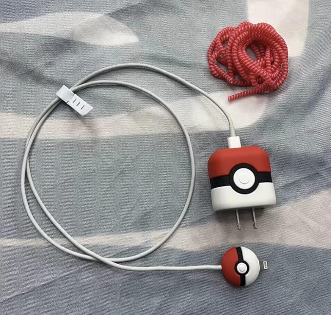 Pokemon Silicone I Phone Charger Protecter