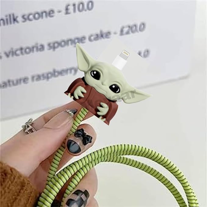 Yoda Silicone I Phone Charger Protecter