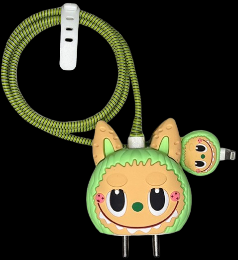 Labubu Silicone I Phone Charger Cover