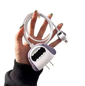 Shark New design Silicon I Phone Charger Protecter