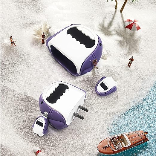 Shark New design Silicon I Phone Charger Protecter