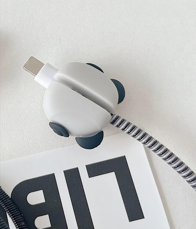 Astronaut Black Silicone I Phone charger Protecter