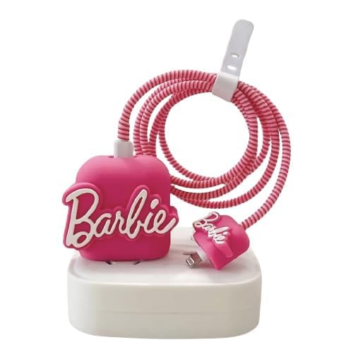 Barbie Silicon I Phone Charger Protecter