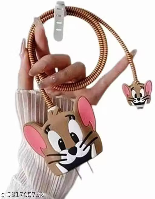 Jerry Mouse Silicone I Phone Charger Cover