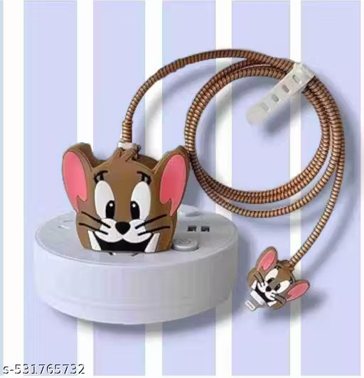 Jerry Mouse Silicone I Phone Charger Cover