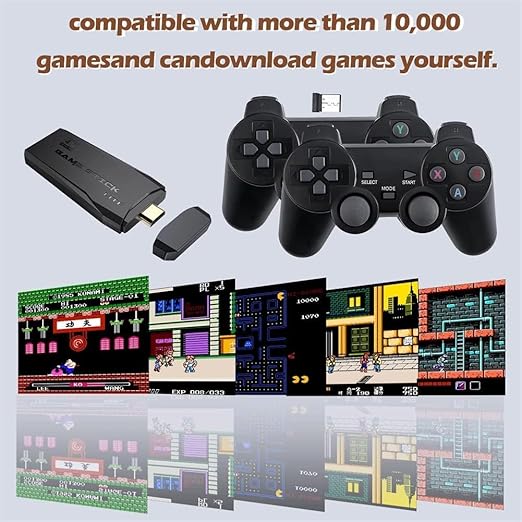 M8 wireless TV HD Retro Game [10000+ in 1]