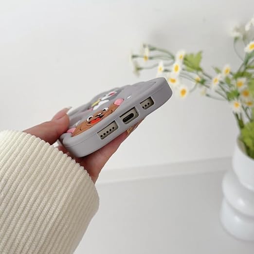 Tom and Jerry Cartoon Case, Full Protective Shockproof Cover for iPhone 15 Pro