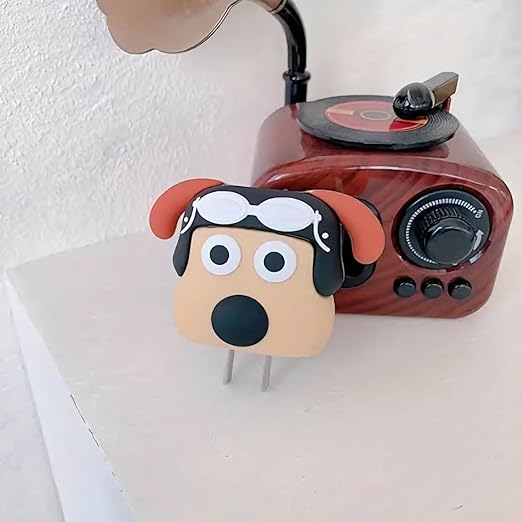 New Dog Silicone I Phone Charger Protecter