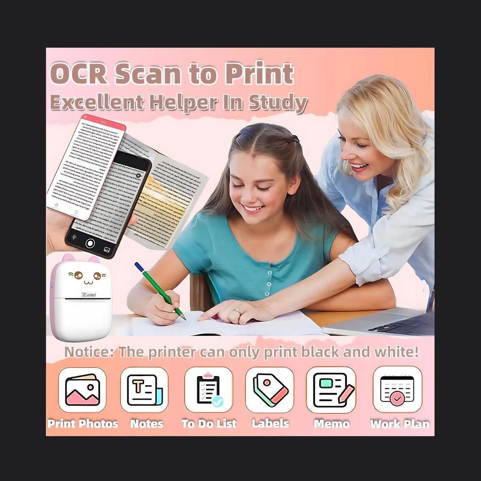 Kid’s Mini Bluetooth Thermal Printer