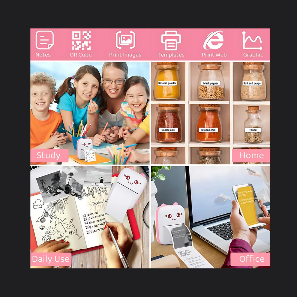 Kid’s Mini Bluetooth Thermal Printer