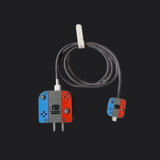 Retro Game Consol Silicone I Phone Charger Protecter
