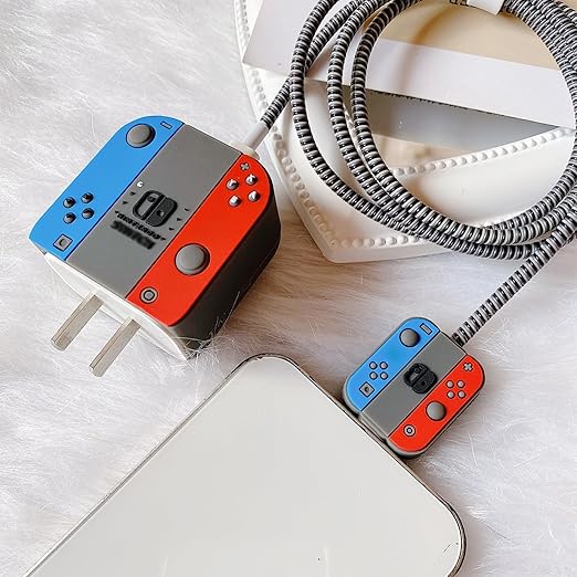 Retro Game Consol Silicone I Phone Charger Protecter