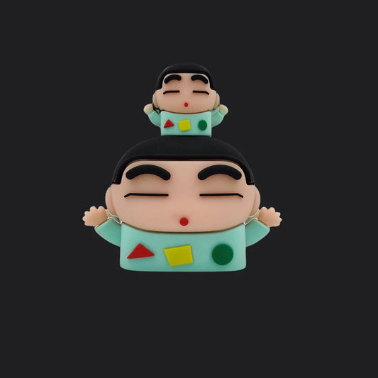 Shinchan Silicone I Phone Charger Protecter