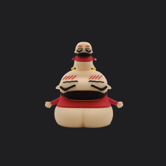 Shinchan Red Silicon I Phone Charger Protecter