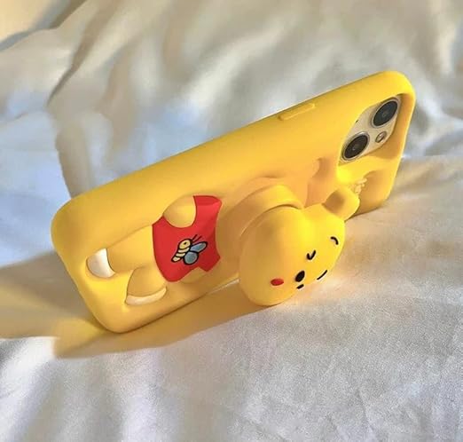 Winnie Pooh Cartoon Case, Full Protective Shockproof Cover for iPhone