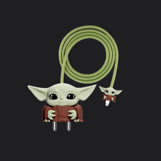Yoda Silicone I Phone Charger Protecter
